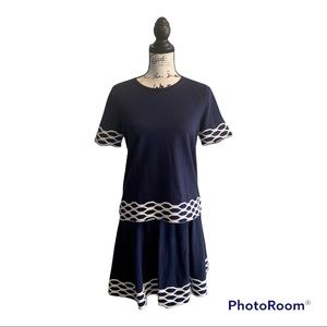 Saks Fifth Avenue 2 Pieces Knit Set Skirt &Top Size L